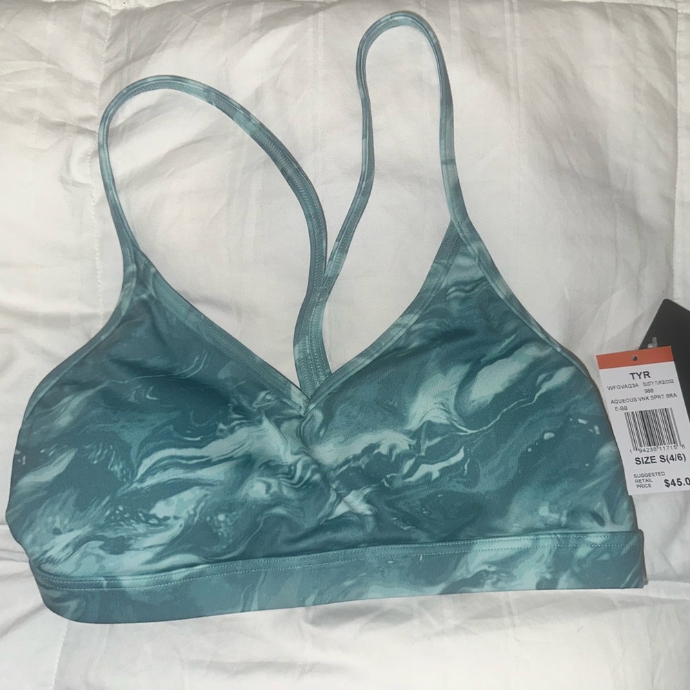 TYR Women's Marble Print Sports Bra